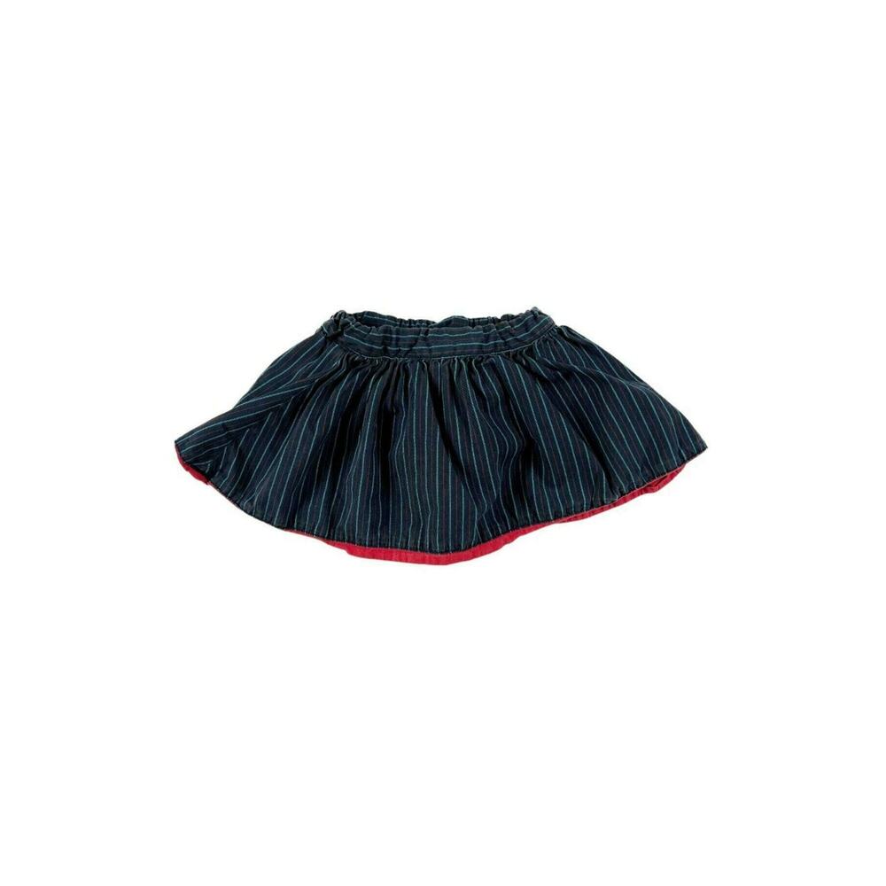 Tea Collection Holiday Striped Skirt With Bloomers Navy Size 12 Months